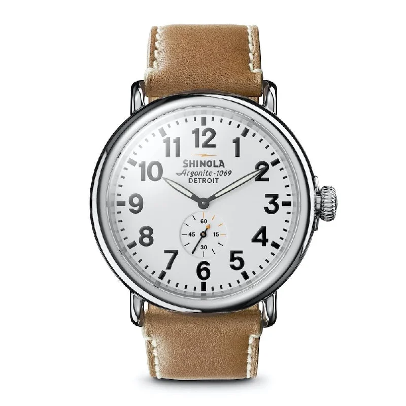 Fitness tracker wristwatches with sleep monitor-Shinola Runwell Watch