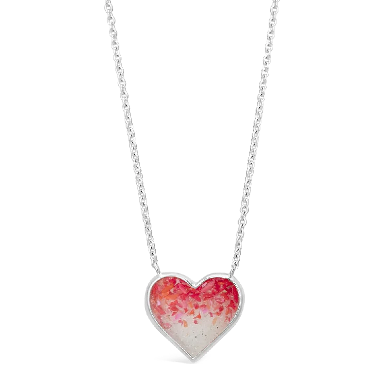 Matching necklace for women-4ocean x Dune  Heart Necklace