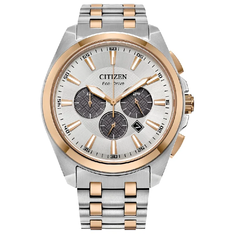 Men's outdoor wristwatches-CITIZEN Eco-Drive Dress/Classic Eco Peyten Mens Stainless Steel