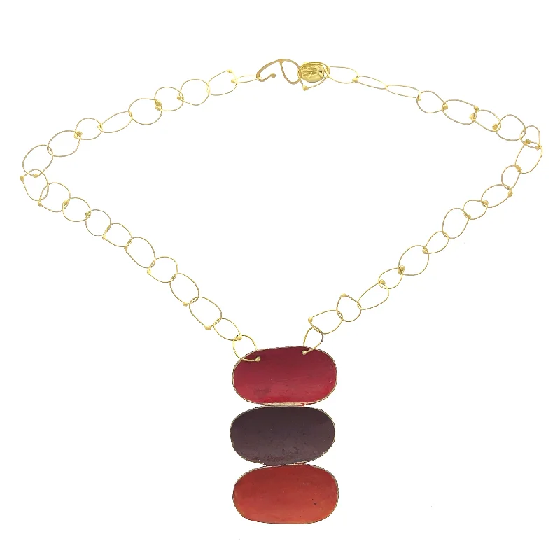 Luxury gemstone necklace for women-Fashion Necklace