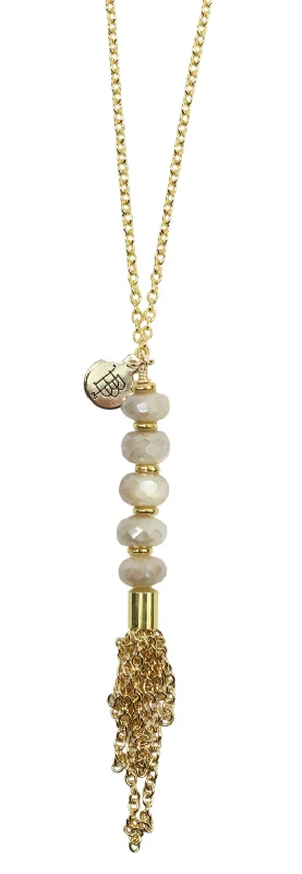 Adjustable gold necklace for women-The Mimi Necklace - Neutral