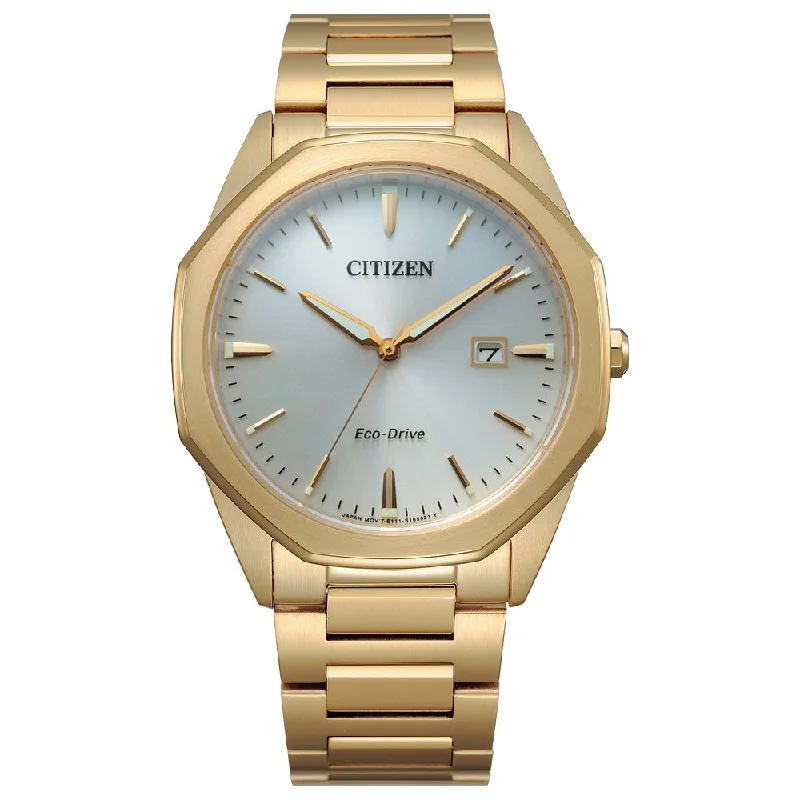 Fitness tracker wristwatches with sleep monitor-CITIZEN Eco-Drive Dress/Classic Eco Corso Mens Stainless Steel