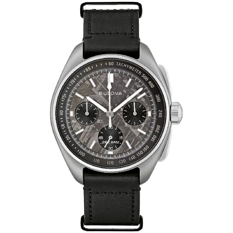 Designer watches for men-Bulova Limited Edition Lunar Pilot – Meteorite Dial