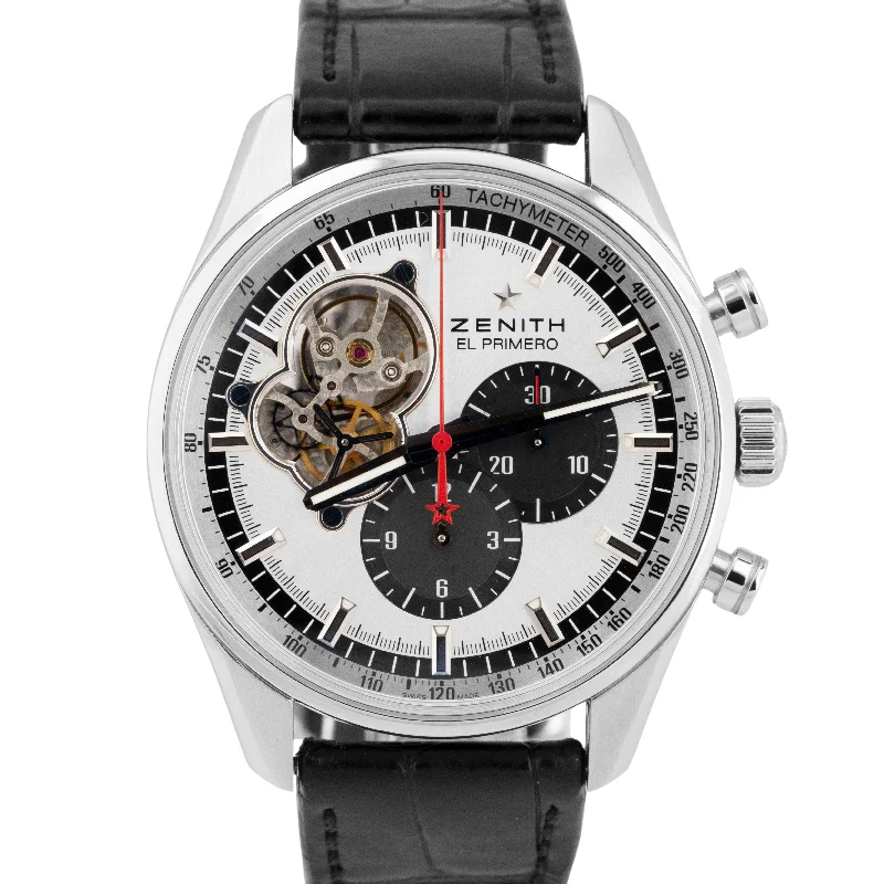 Chronograph sports wristwatches-Zenith El Primero Chronomaster Open 42mm Stainless Steel 03.2040.4061/69.C496