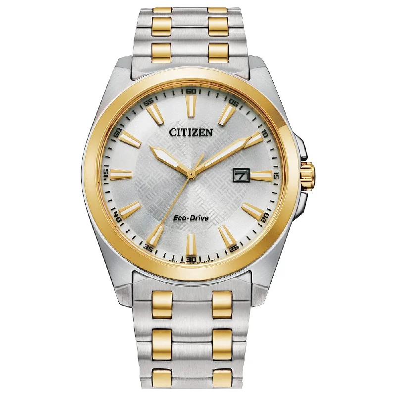 Smartwatches with GPS-CITIZEN Eco-Drive Dress/Classic Eco Peyten Mens Stainless Steel