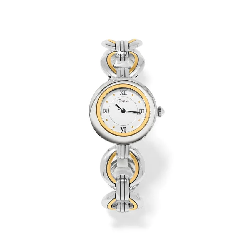 Round dial wristwatches-Brighton | Sausalito Two Tone Watch