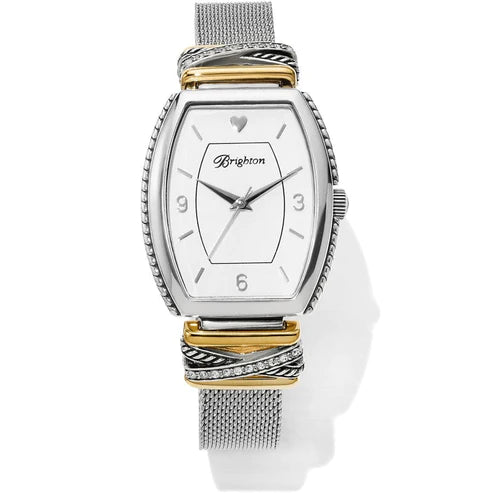 Oversized wristwatches-Brighton | Zurich Watch in Silver and Gold Tone