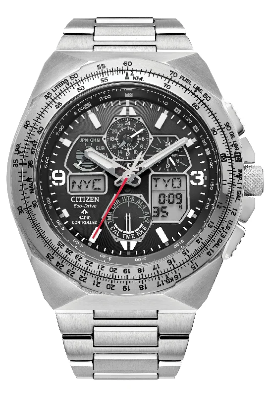 Quartz wristwatches-CITIZEN Eco-Drive Promaster Eco Mens Stainless Steel