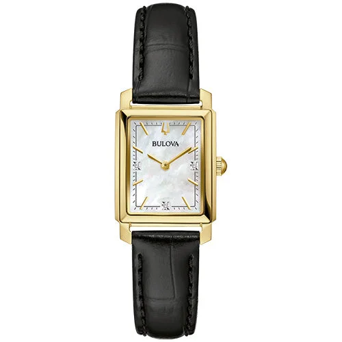 Women's wristwatches-Bulova Dress/Classic Bul Ladies Stainless Steel