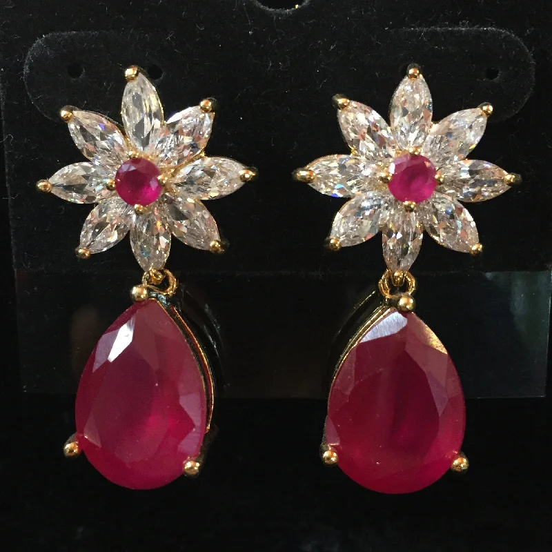 Chic earrings for women-CZ Earrings 1"