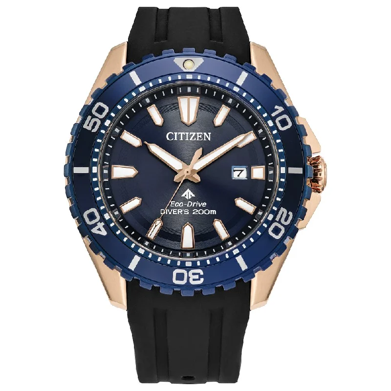 Stainless steel metal band wristwatches-CITIZEN Eco-Drive Promaster Eco Dive Mens Stainless Steel