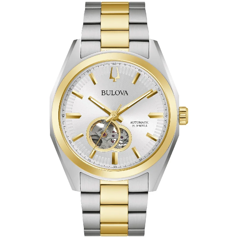 Fitness tracker wristwatches with sleep monitor-Bulova Dress/Classic Classic Mens Watch Stainless Steel