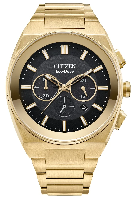 Wristwatches for work-CITIZEN Eco-Drive Modern Eco Mens Stainless Steel