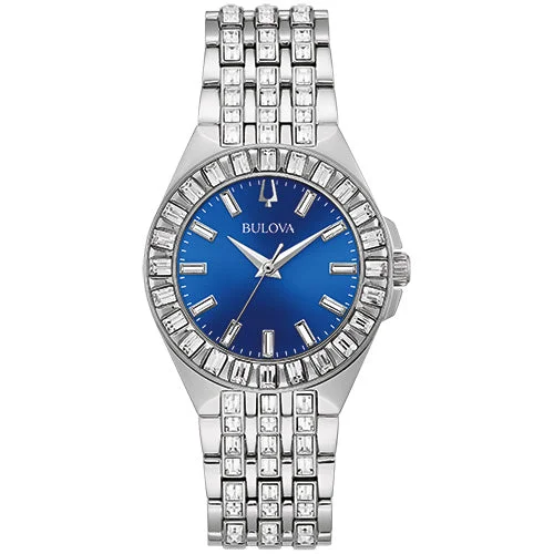 Slim wristwatches-Bulova  Phantom Ladies Stainless Steel