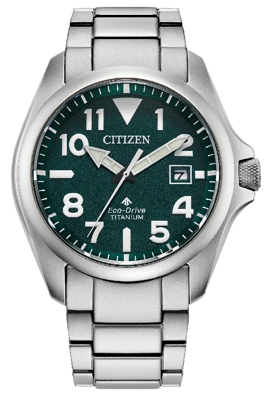 Elegant wristwatches with diamonds-CITIZEN Eco-Drive Promaster Eco Mens Super Titanium