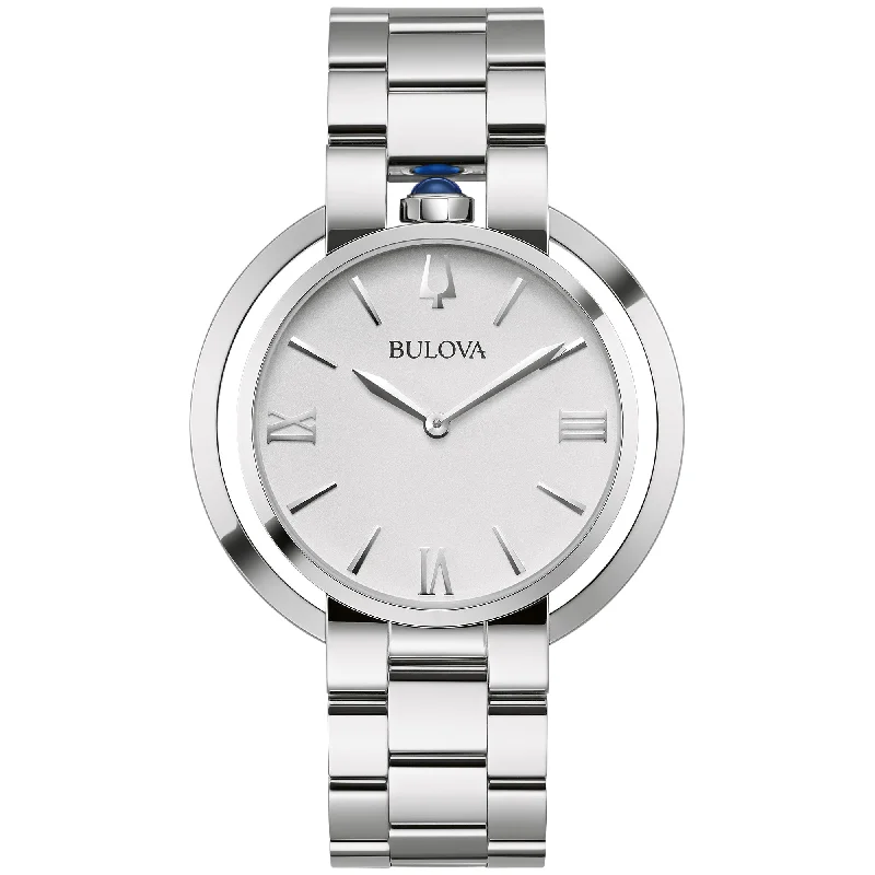 Waterproof sports wristwatches-Bulova Dress/Classic Classic Ladies Watch Stainless Steel