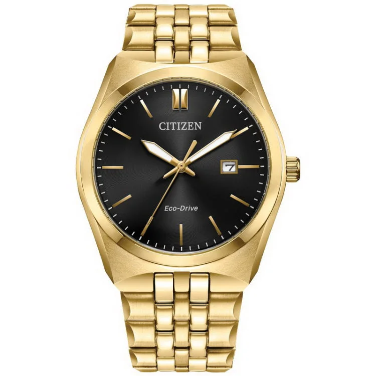 Luxury metal wristwatches-Citizen Stainless Steel Dress/Classic Eco Mens Watch