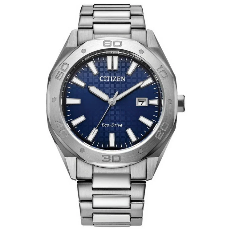 Fashion wristwatches with interchangeable straps-Citizen Stainless Steel Weekender Mens Watch