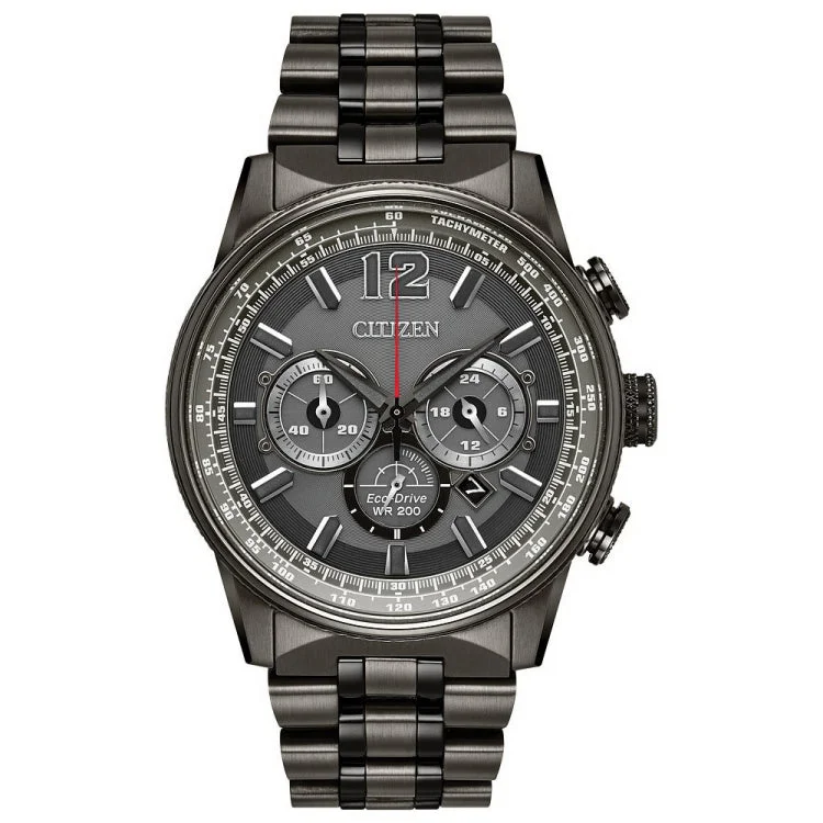 Comfortable wristwatches-Citizen Stainless Steel Weekender Men's Watch