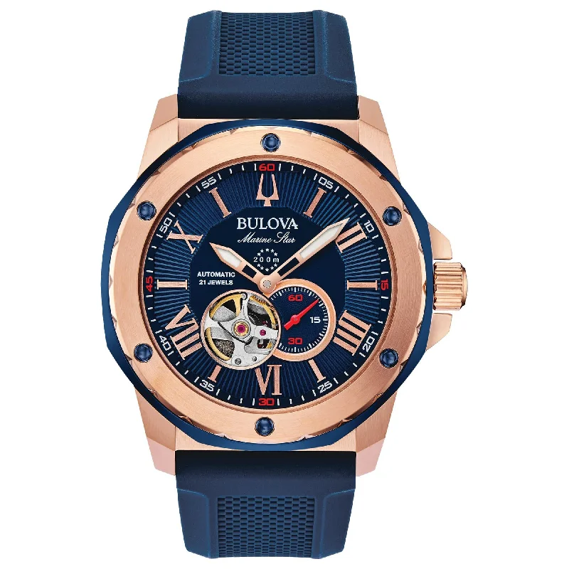 Wristwatches for work-Bulova Marine Star Watch