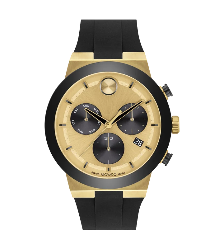 Chronograph sports wristwatches-Movado Bold Fusion