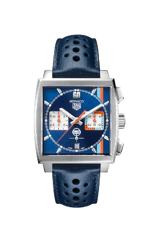 Men's formal wristwatches-TAG Heuer Monaco Gulf