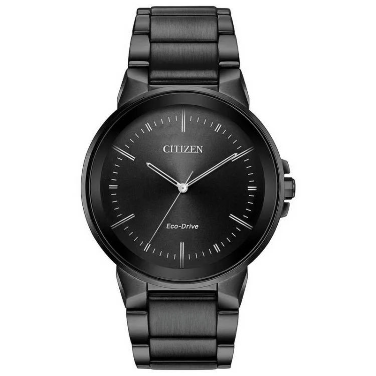 Affordable wristwatches for women-Citizen Stainless Steel Modern Eco Mens Watch