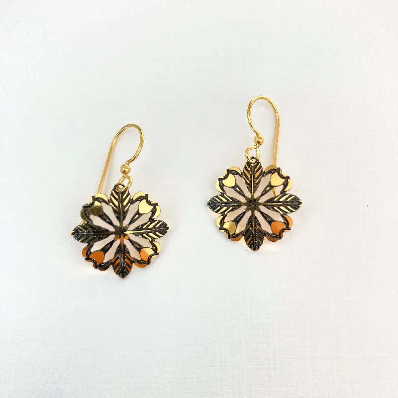 Stylish earrings for women-Puakenikeni Flower