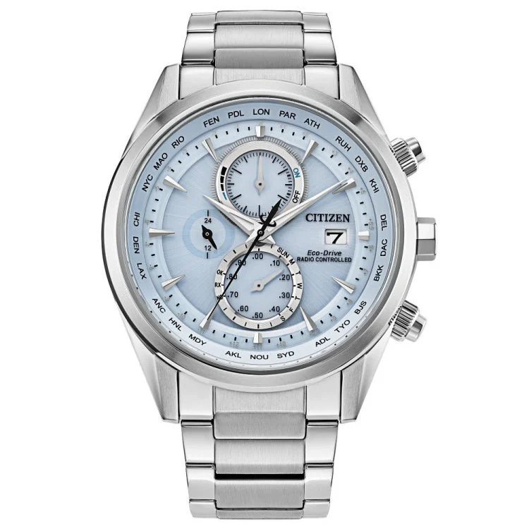 Stainless steel metal band wristwatches-Citizen Stainless Steel Sport Luxury Men's Watch