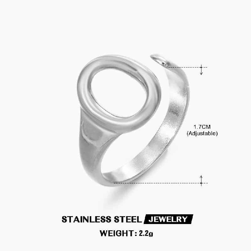 Oval Ring-ZN059S