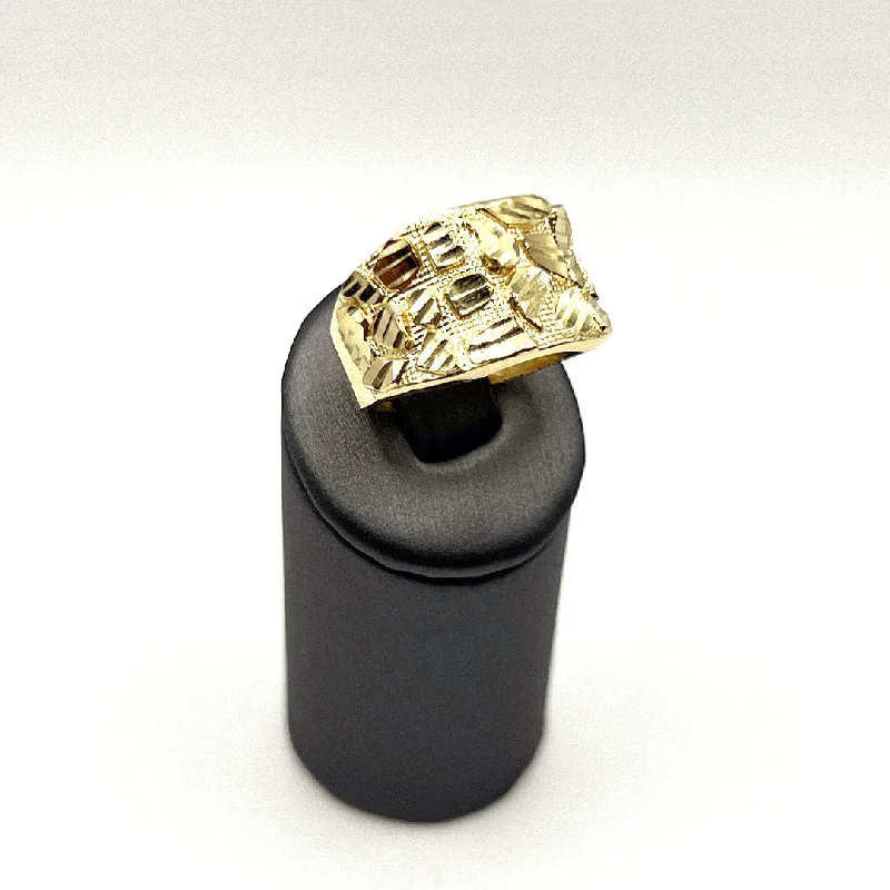 Vintage ring for women-10KT NUGGET RING