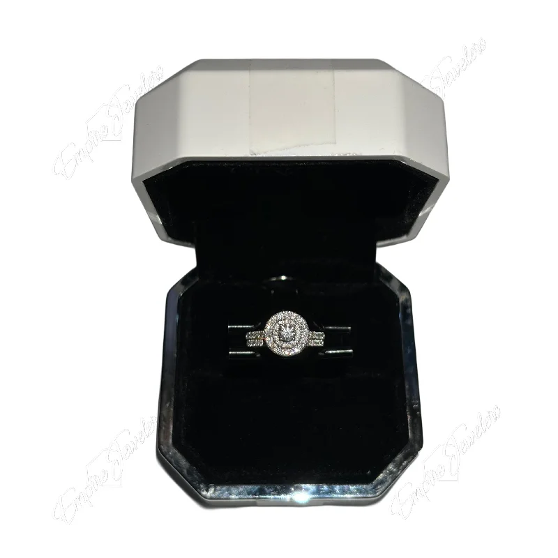 Elegant ring for women-14KT DIAMOND RING SET