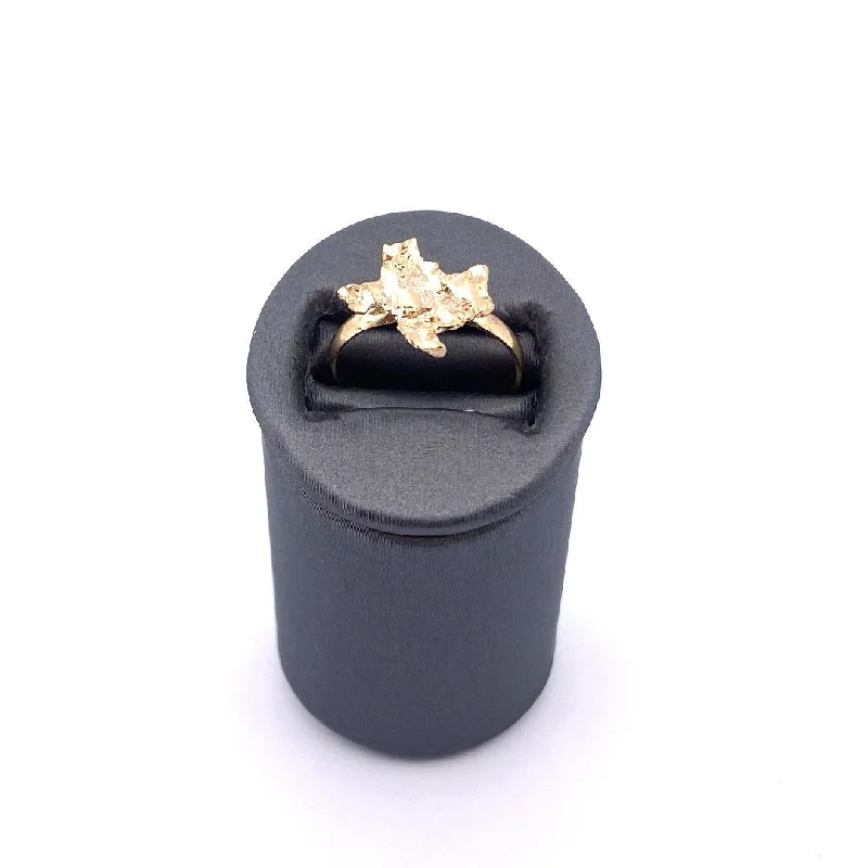 Unique ring for women-10K Gold Texas Ring